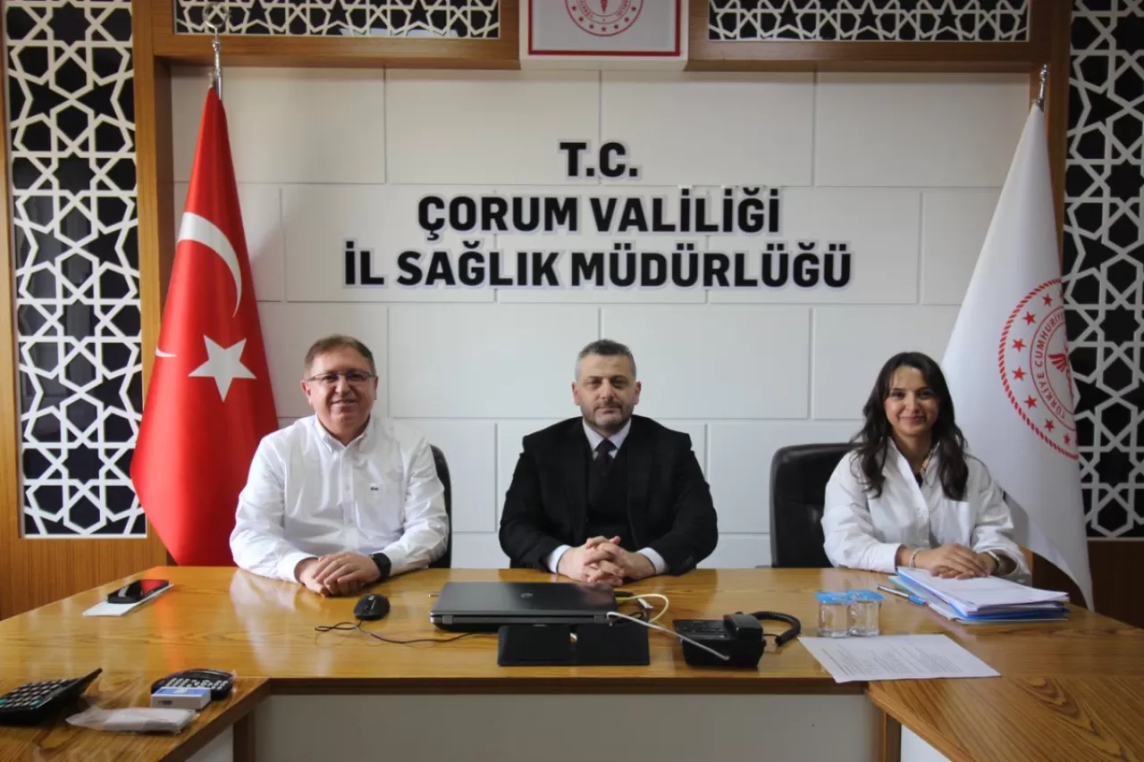 Çorum'da Sağlık Tesisleri Değerlendirme Toplantısı Yapıldı