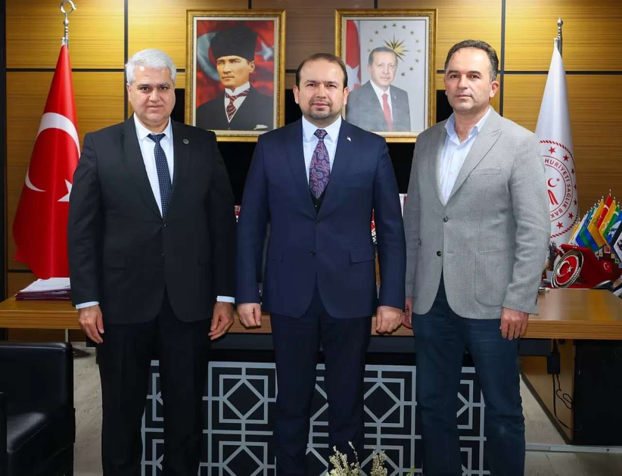 Sağlık-Sen Aydın Şube Yöneticilerinden İl Sağlık Müdürüne Ziyaret