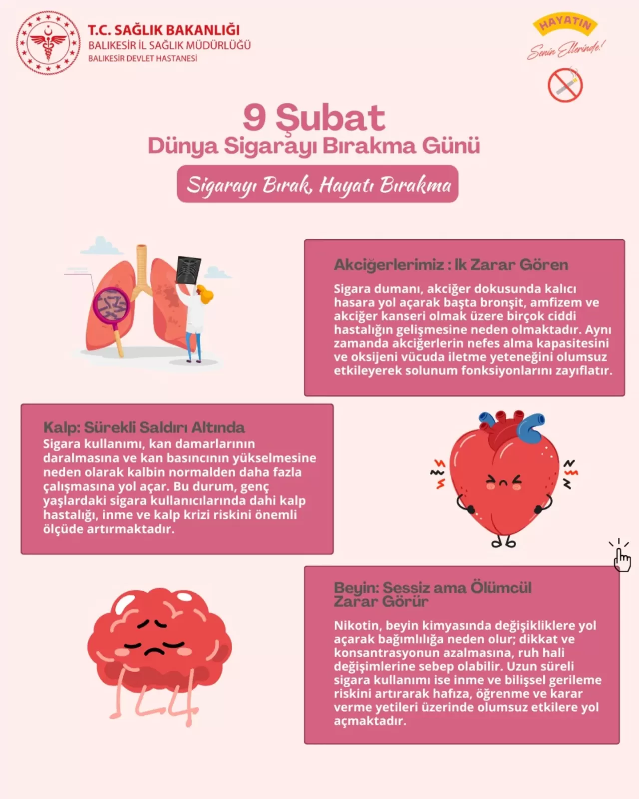 Balıkesir'de Sigara Bırakma Desteği için Ücretsiz Hizmetler