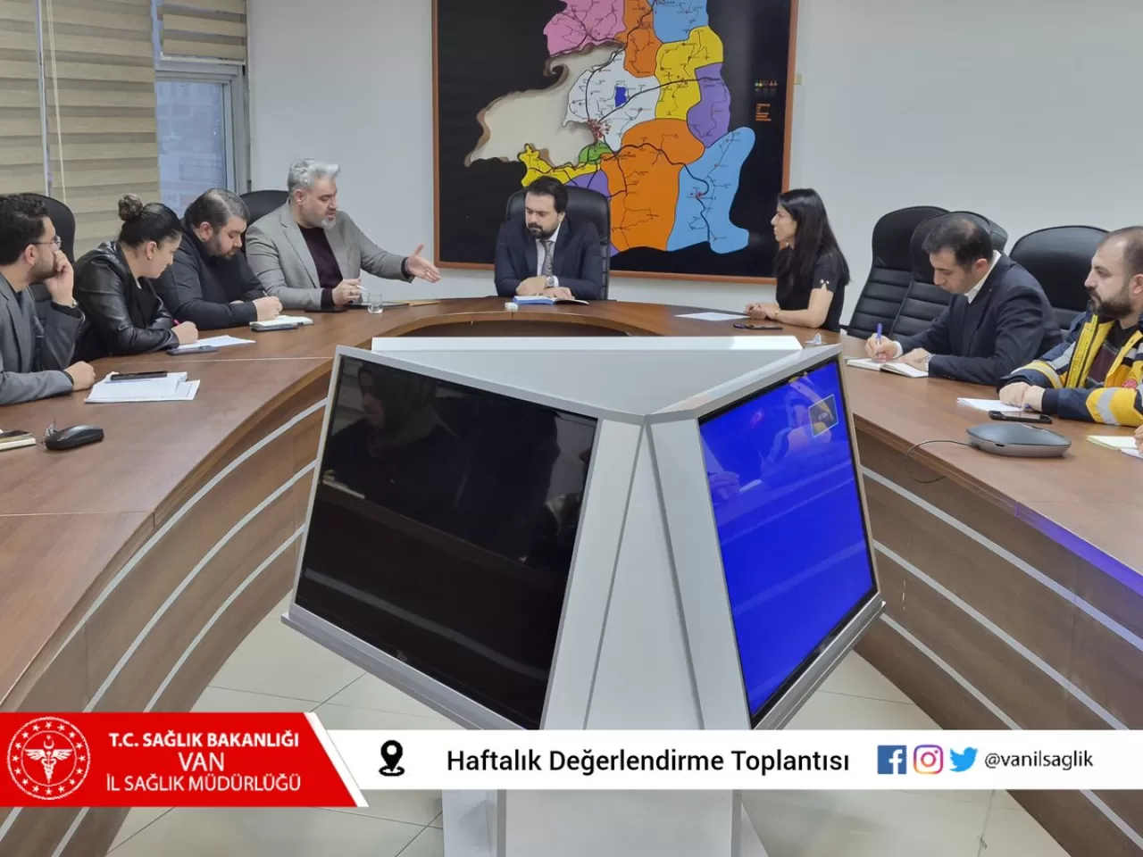Van'da Sağlık Hizmetleri Değerlendirme Toplantısı Yapıldı