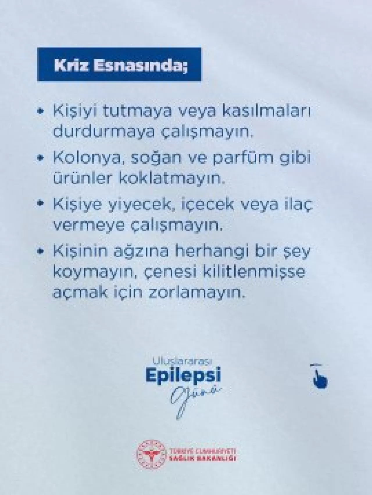 Epilepsi Krizi Geçiren Birine Doğru Müdahale Nasıl Olmalı?