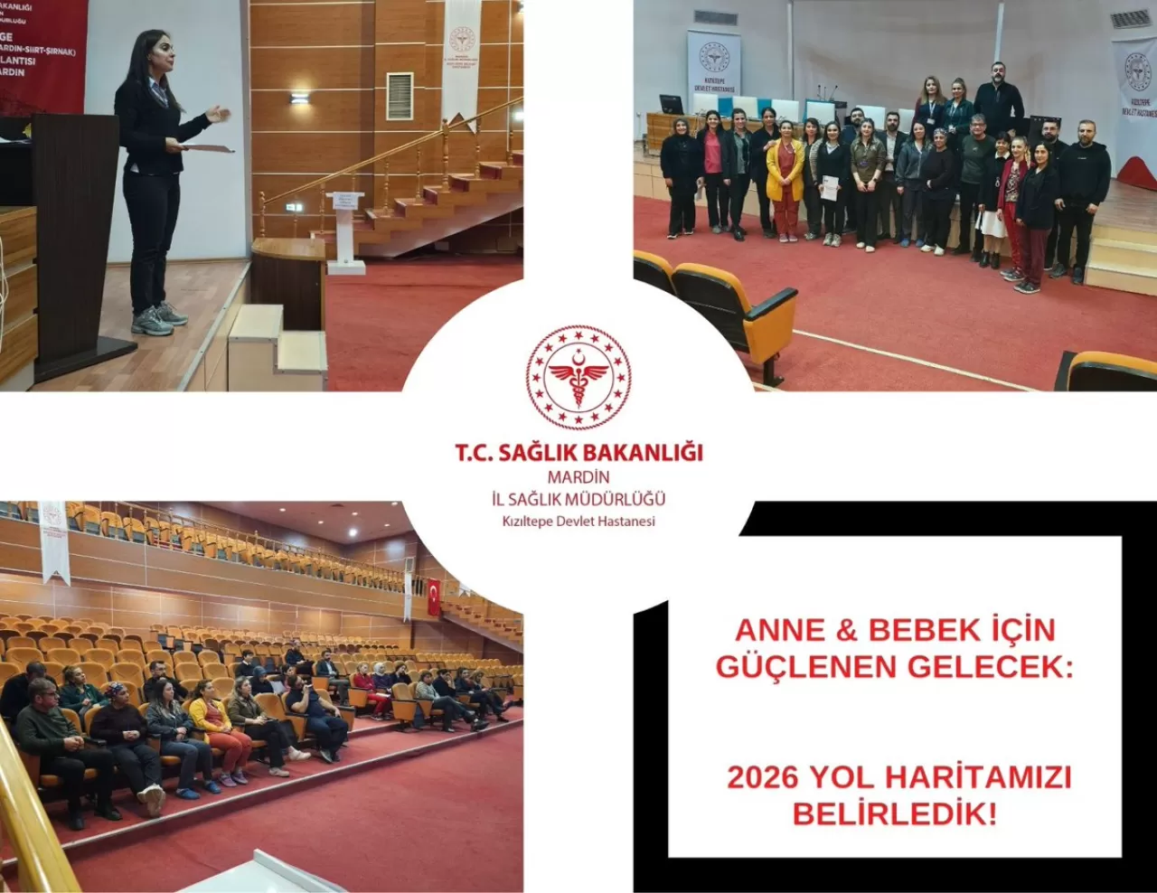 Kızıltepe Devlet Hastanesi'nden 2026 Yılına Yönelik Anne Bebek Dostu Hizmet Planlaması