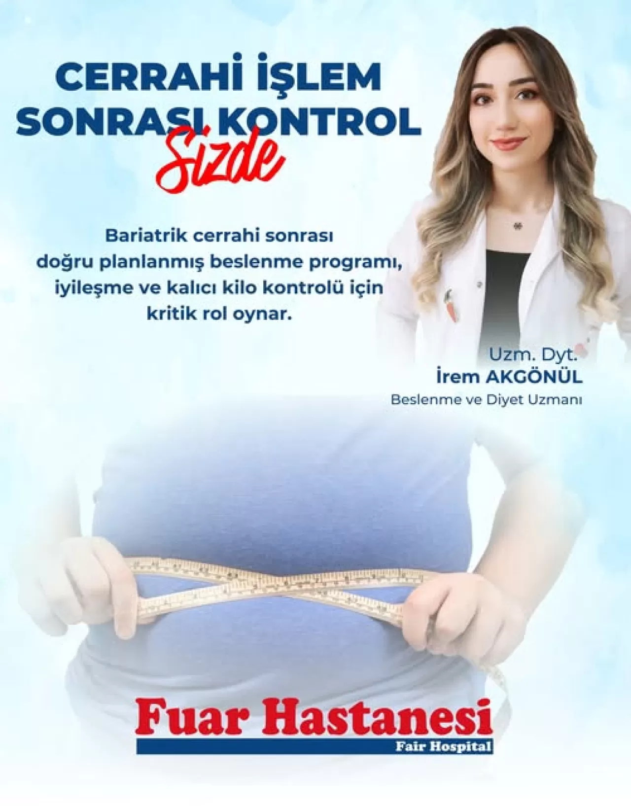 Tüp Mide Ameliyatı Sonrası Beslenme: Kritik Süreç ve Uzman Takibinin Önemi