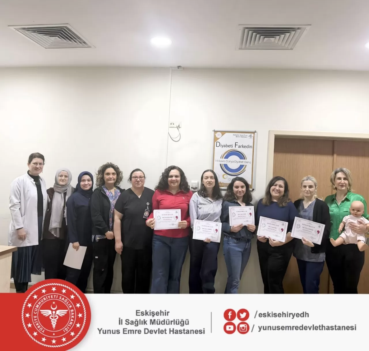 Eskişehir'de Anne Sütü ve Emzirme Danışmanlığı Eğitimi Düzenlendi