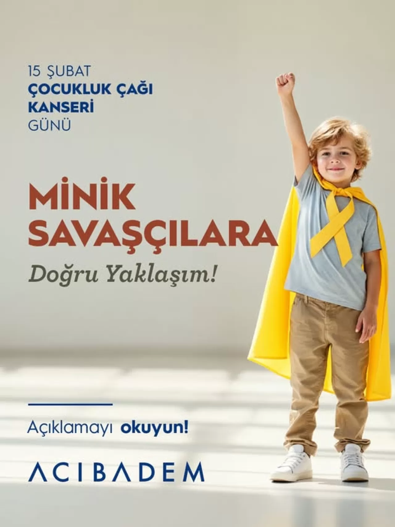 Çocukluk Çağı Kanserlerinde Erken Tanı Hayat Kurtarıyor