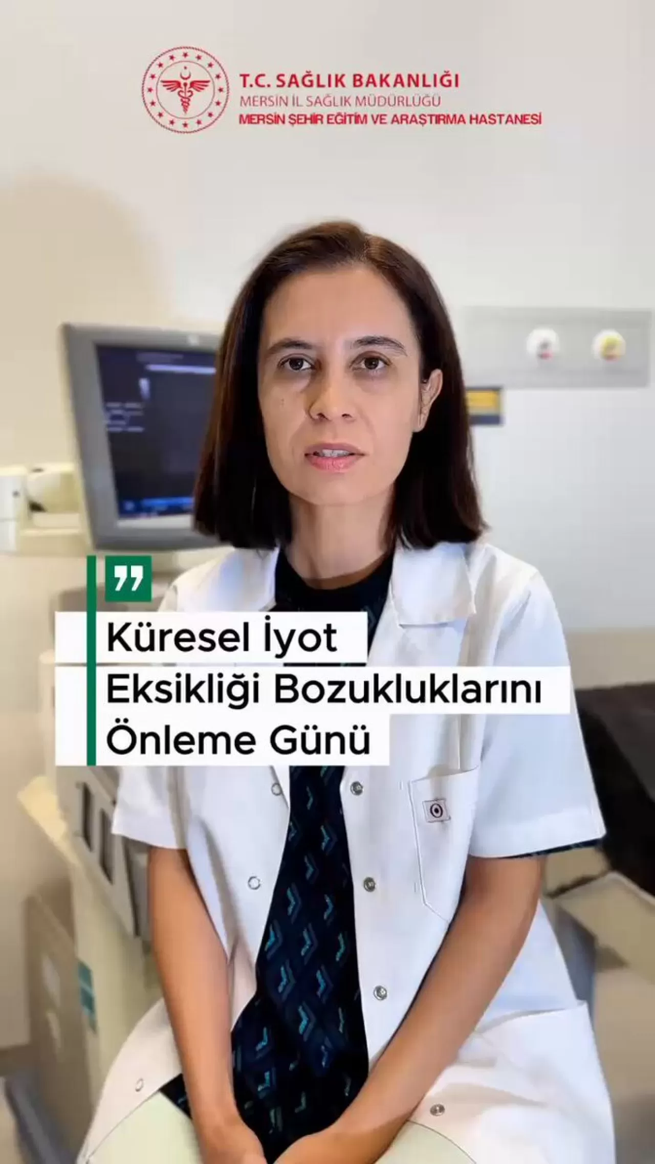 Mersin Şehir Hastanesi Uzmanından İyot Eksikliği Uyarısı: Zeka Geriliğine Kadar Gidebilir