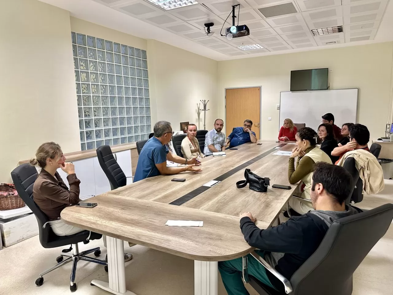 Kırklareli Eğitim ve Araştırma Hastanesi'nde Yara Bakım Konseyi Toplantısı Düzenlendi