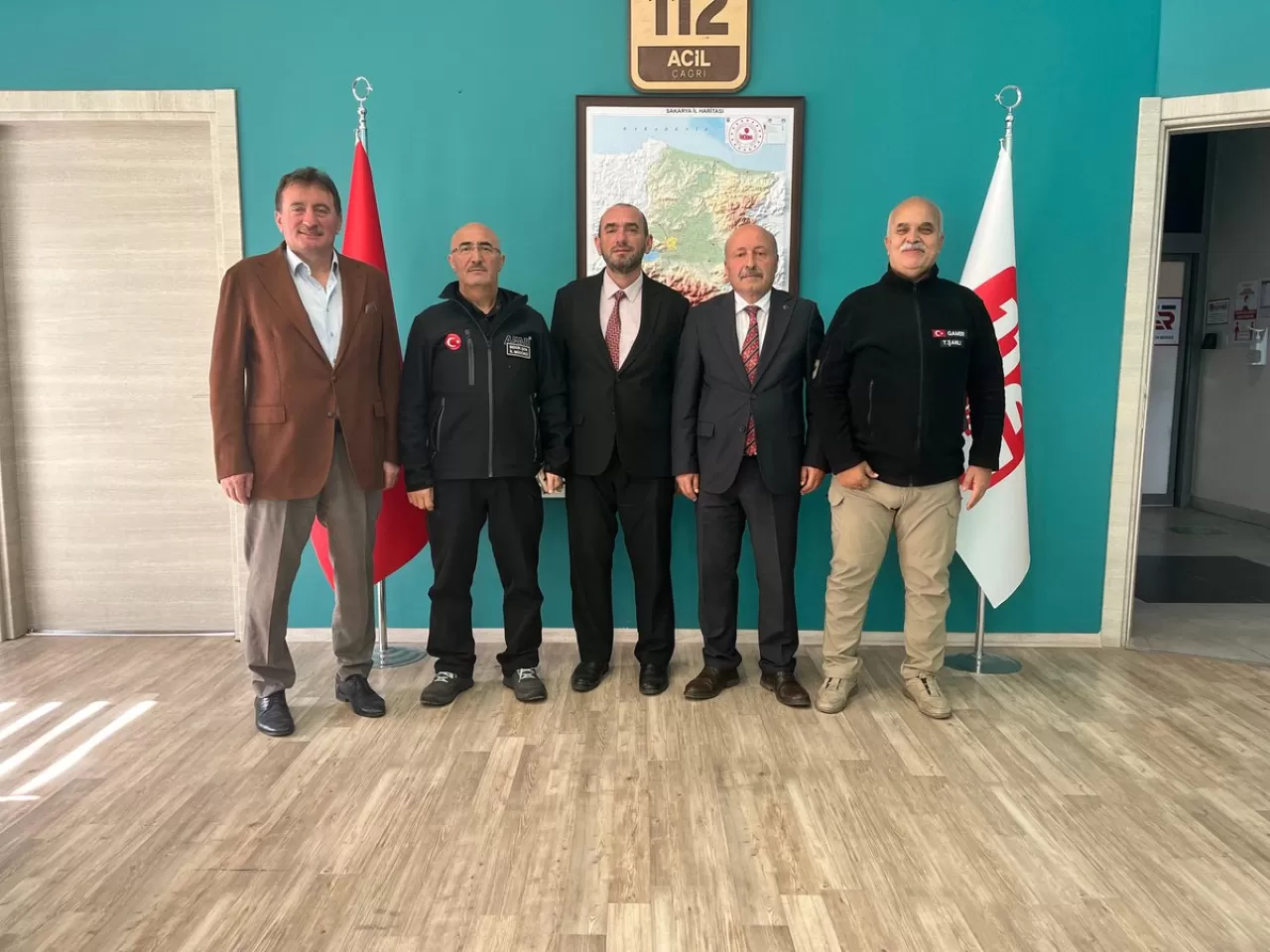 Sakarya 112 Acil Çağrı Merkezi'nde Kurumsal İş Birliği Görüşmeleri Yapıldı