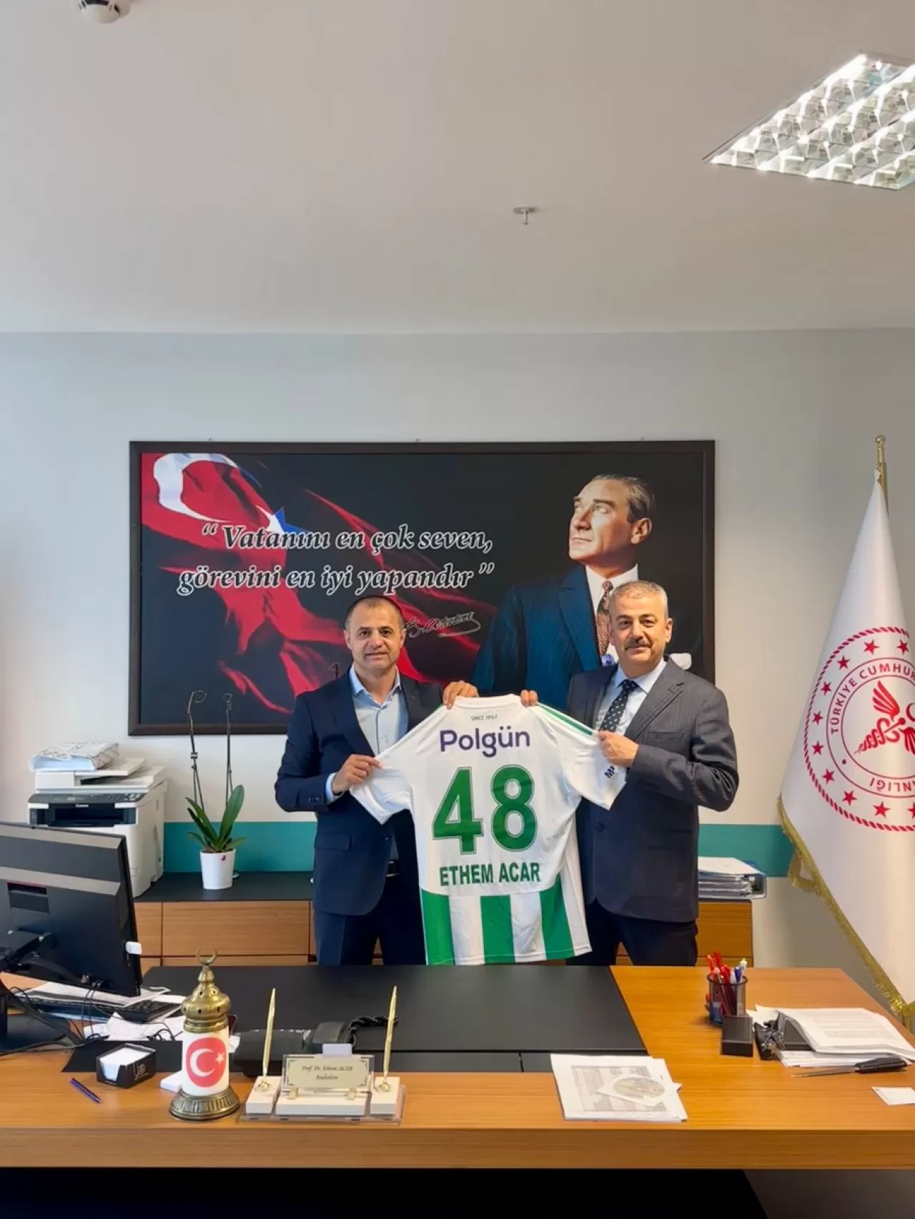 Muğla Eğitim ve Araştırma Hastanesi ile Muğla Spor Kulübü Arasında İş Birliği Görüşmeleri