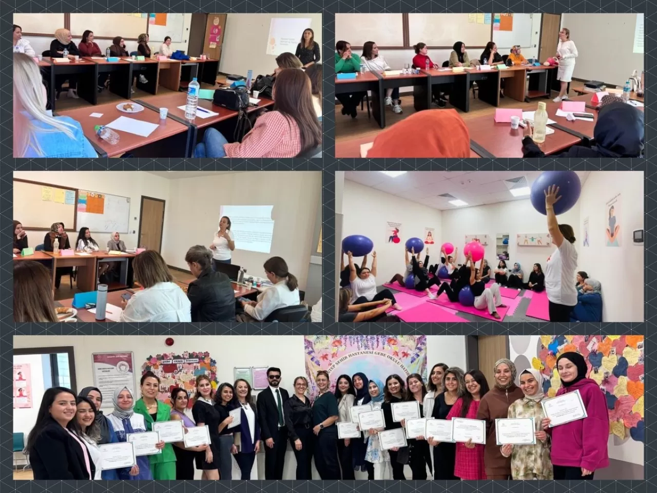 Gaziantep'te Gebe Okulu Eğitici Eğitimi Tamamlandı