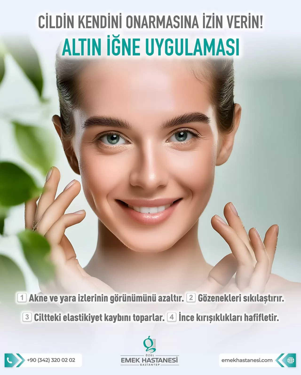 Gaziantep'te Altın İğne ile Cilt Yenileme Tedavisi