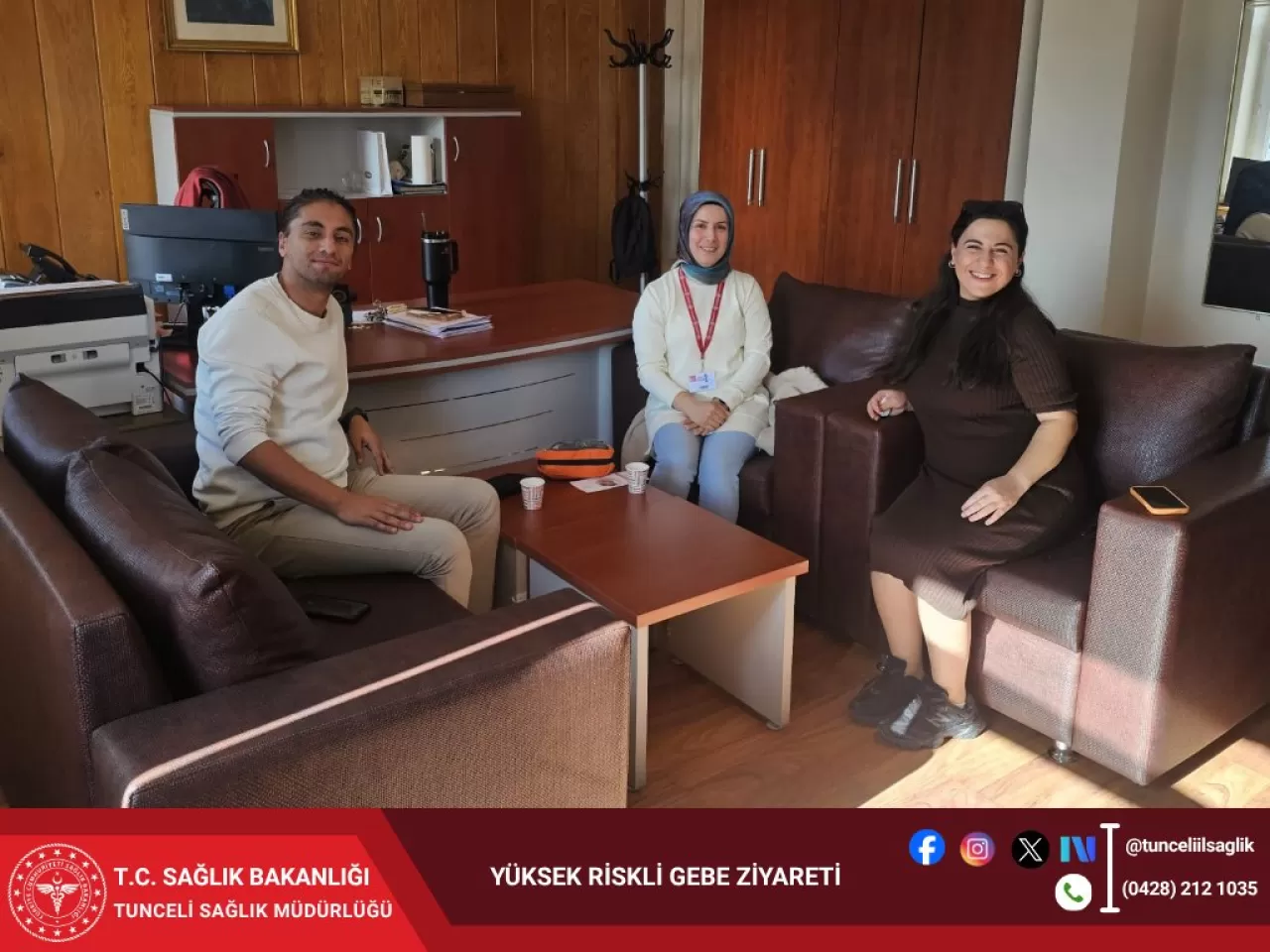 Tunceli'de Yüksek Riskli Gebe Takibi: Ev Ziyareti ile Anne ve Bebek Sağlığı Korunuyor