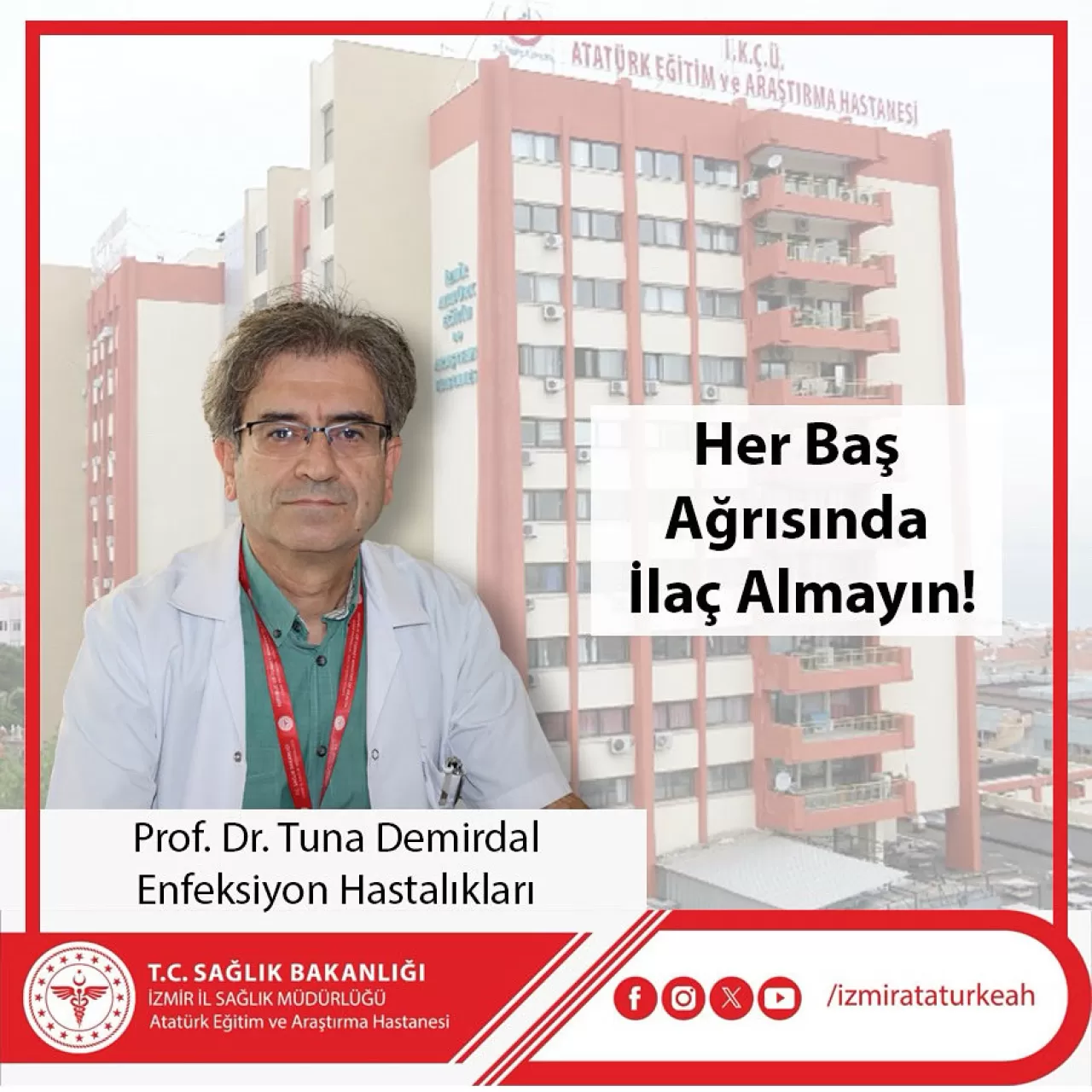 Prof. Dr. Tuna Demirdal'dan 