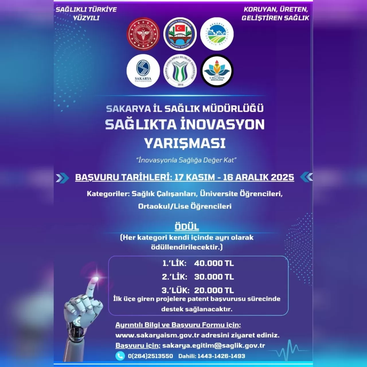 Iğdır İl Sağlık Müdürlüğü, Sağlıkta İnovasyon Yarışması Başlattı