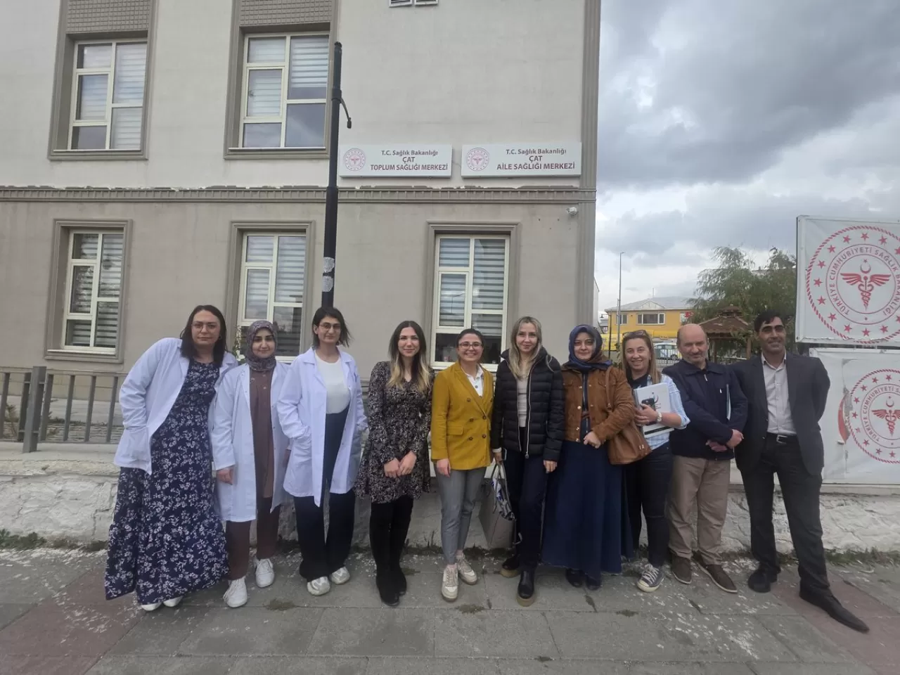 Erzurum'da Sağlık Taramaları ve Eğitim Çalışmaları Çat İlçesinde Değerlendirildi