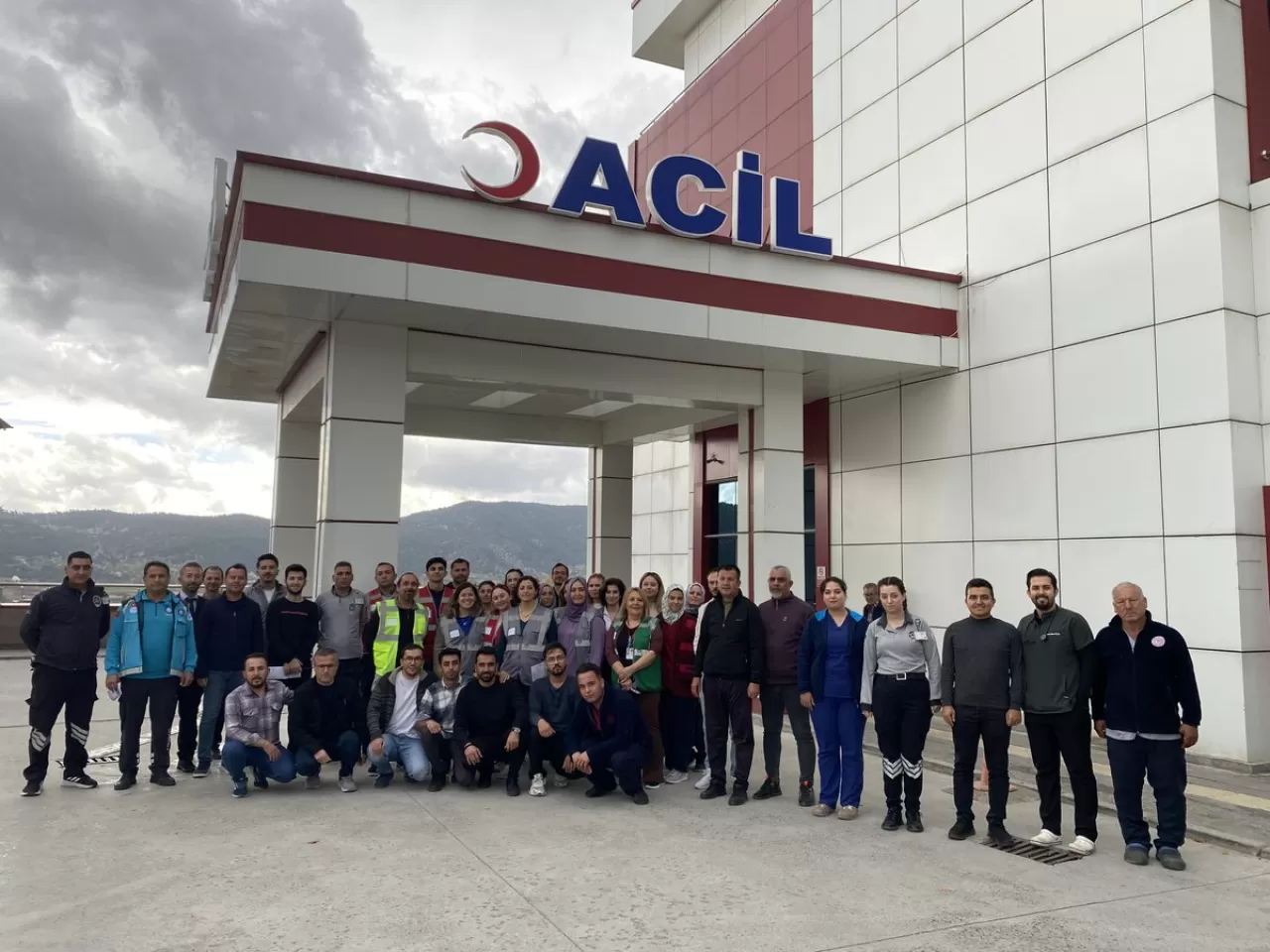 Denizli Çameli DH'de Afet Hazırlık Tatbikatı Gerçekleştirildi