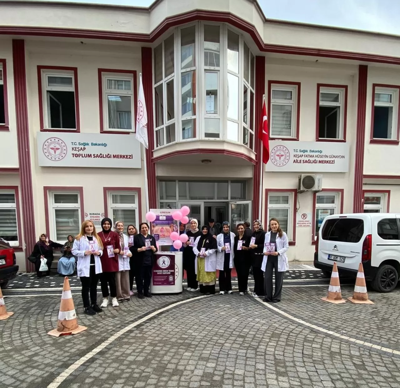 Giresun'da Meme Kanseri Farkındalık Ayı Etkinlikleri Düzenlendi