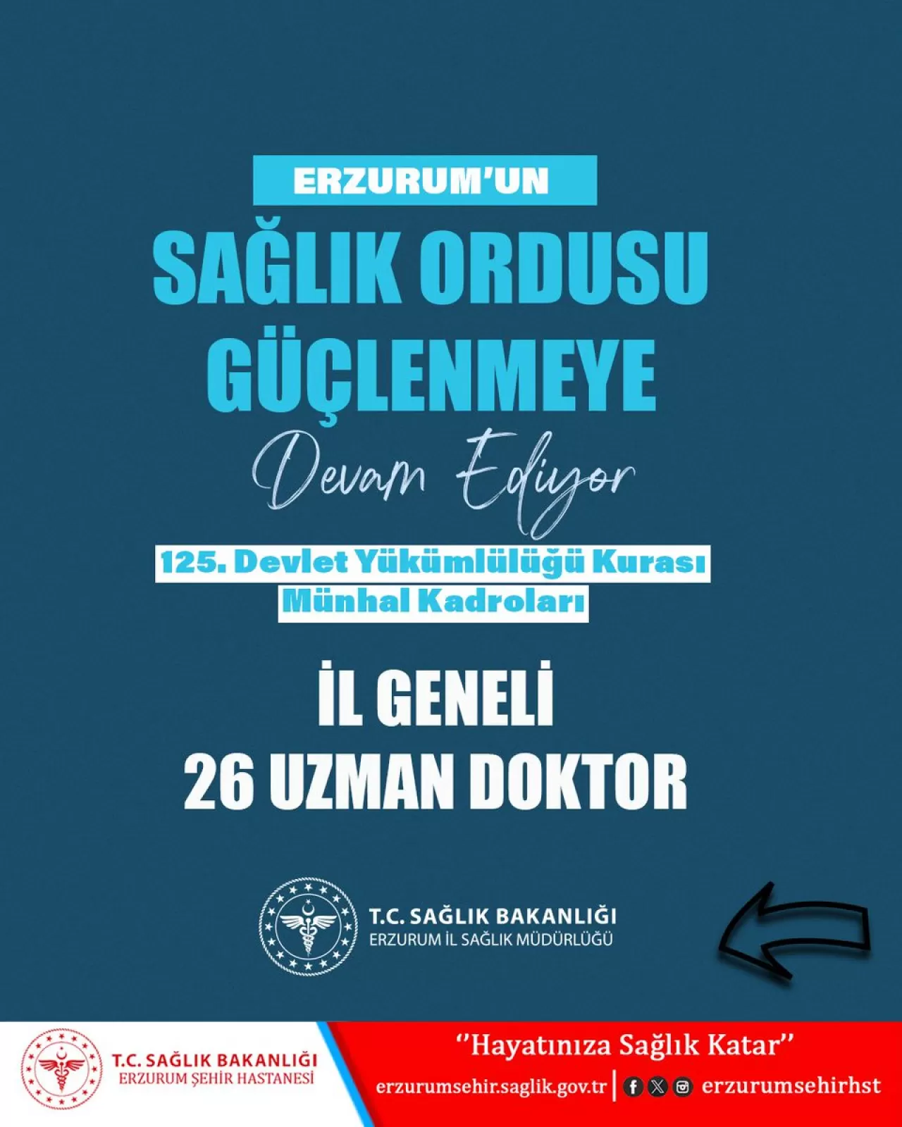 Erzurum Şehir Hastanesi'nde Göreve Başlayan Yeni Uzman Hekimler, Sağlık Ordusunu Güçlendiriyor