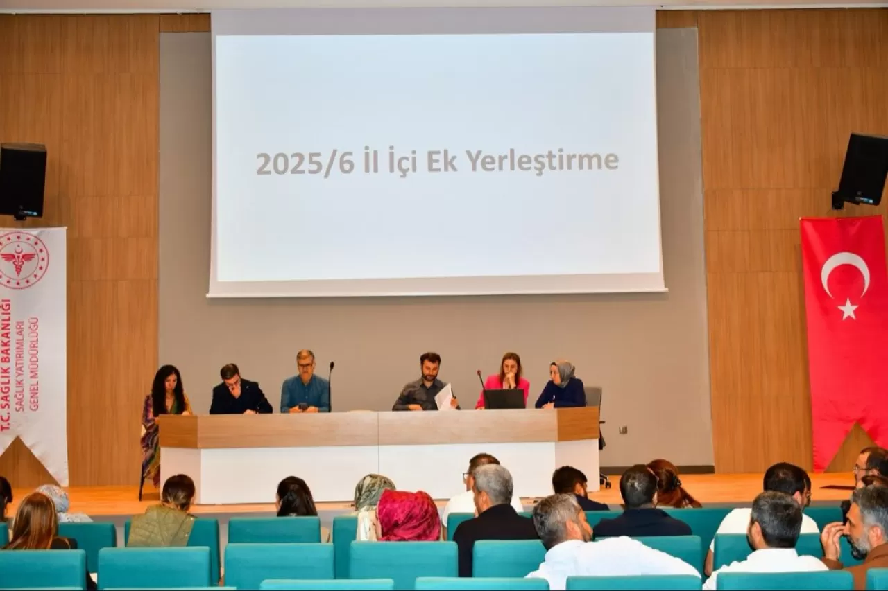Gaziantep'te Aile Hekimliği Ek Yerleştirme Toplantısı Yapıldı