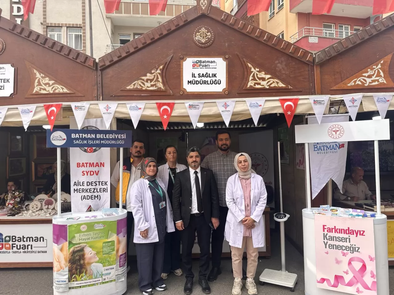 Batman'da Kitap Festivalinde Sağlık Farkındalığı