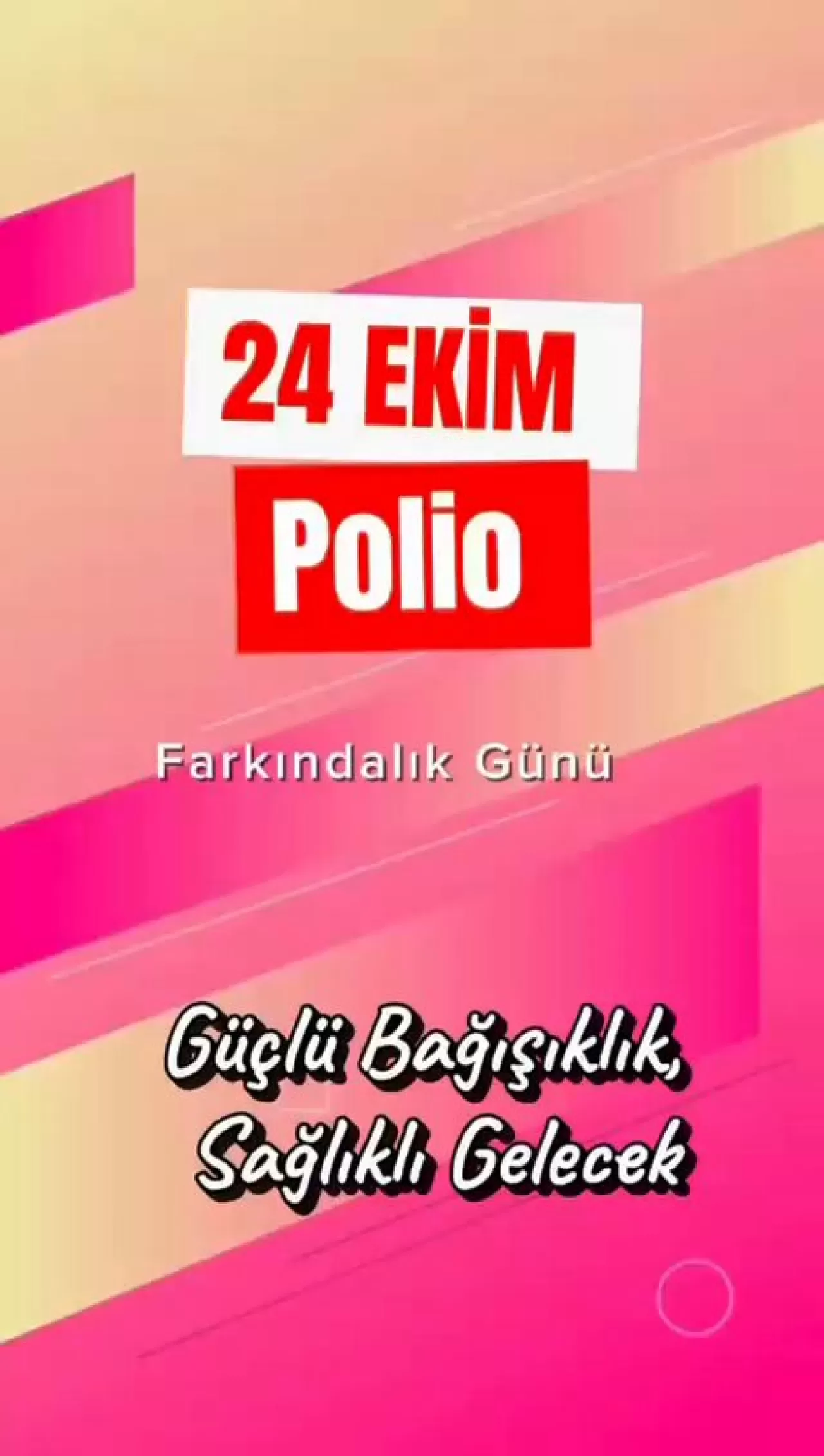 Kocaeli Şehir Hastanesi'nden Dünya Polio Günü Açıklaması: Aşı Hayat Kurtarır