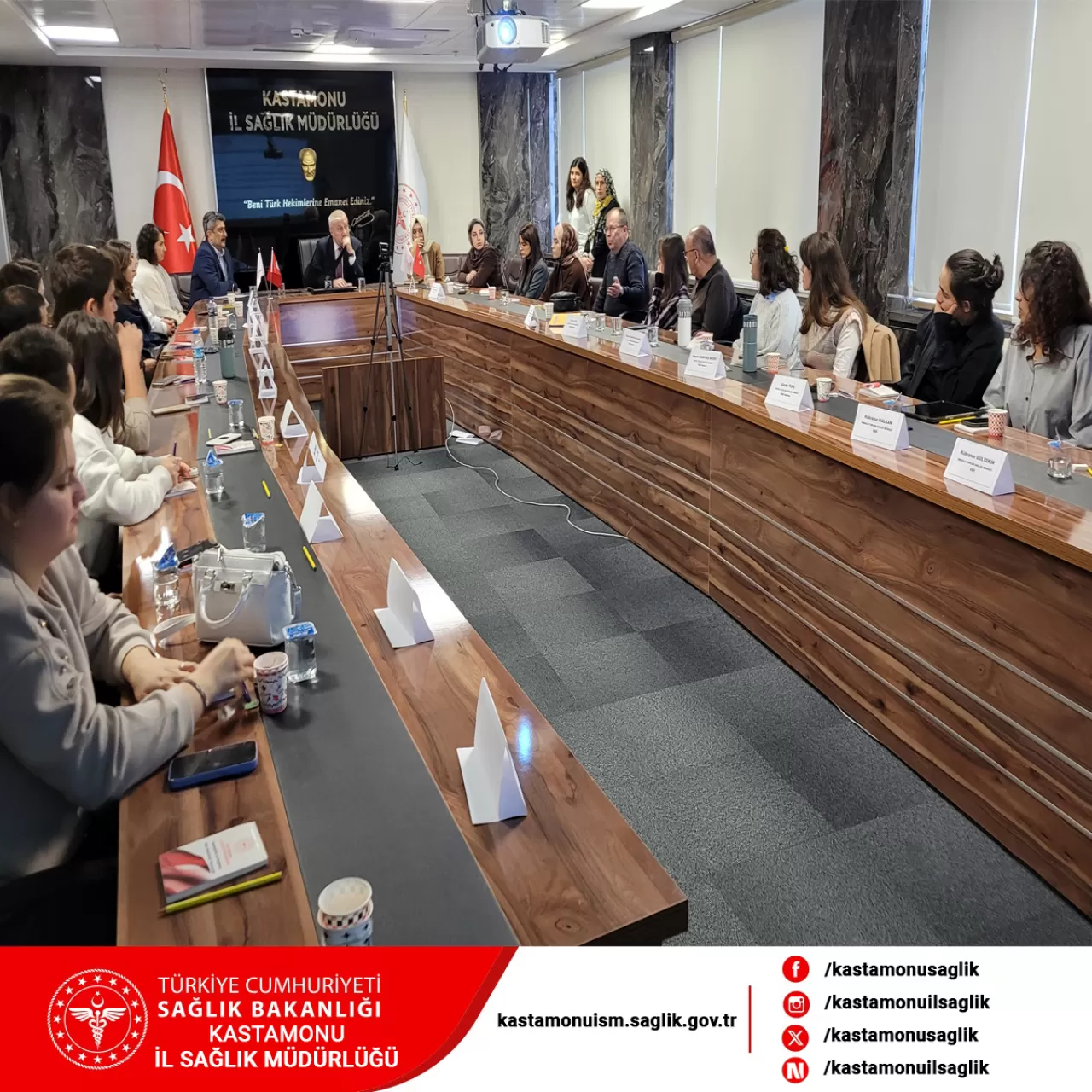 Kastamonu'da Birinci Basamak Sağlık Çalışanlarına Temel Eğitim