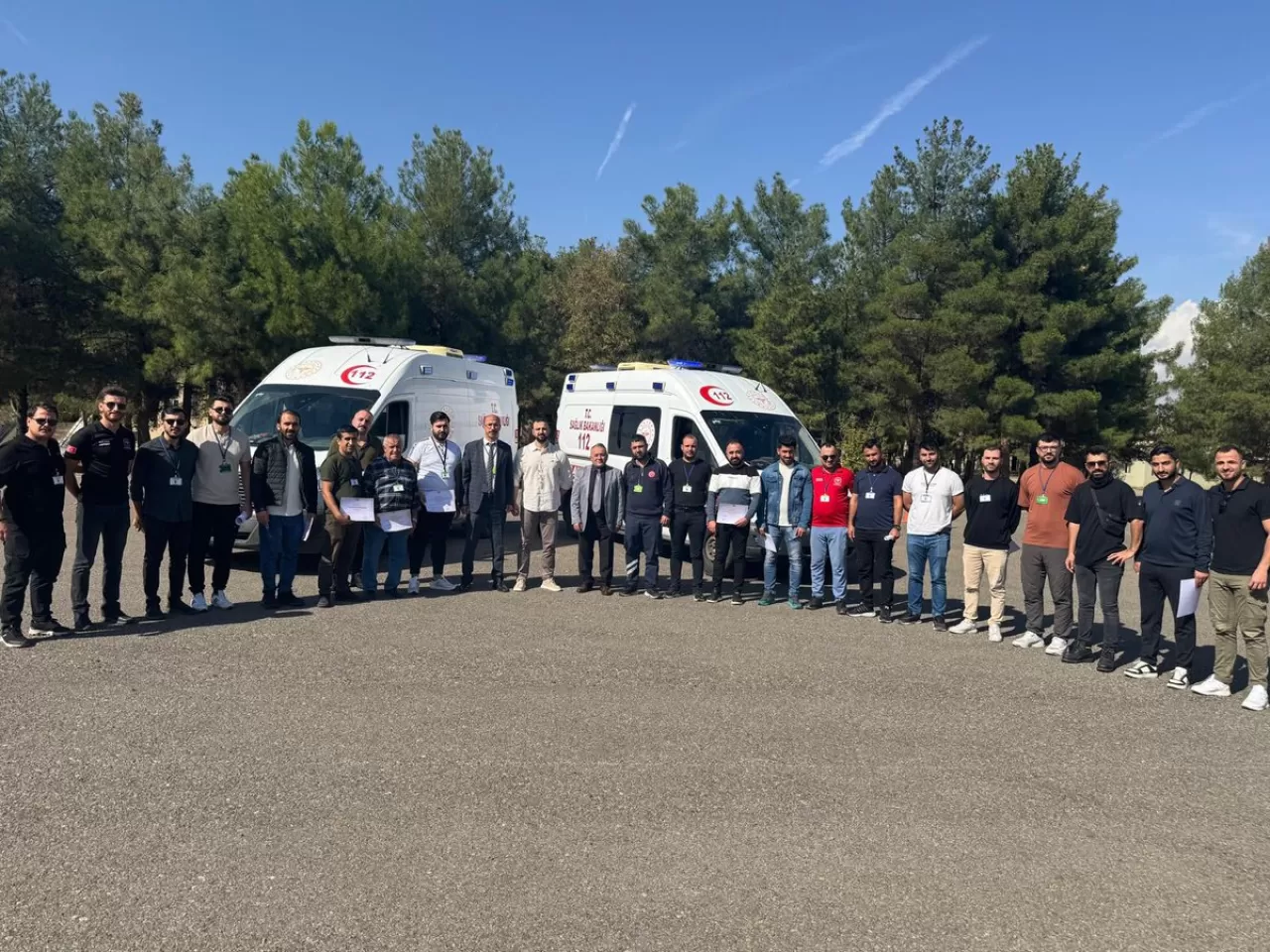 Siirt'te Ambulans Sürüş Güvenliği Eğitimi Tamamlandı