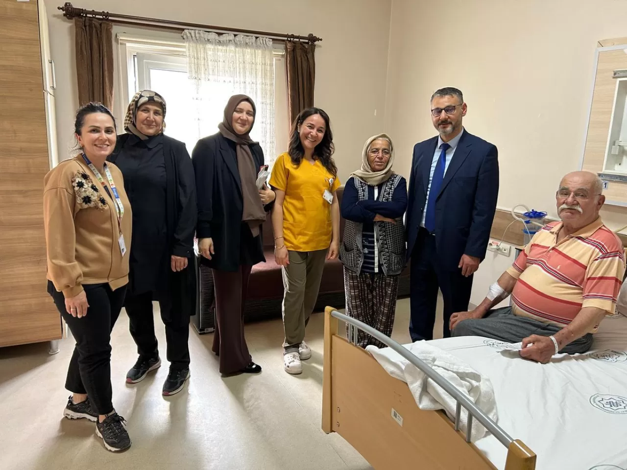 Tokat Devlet Hastanesi'nden Hasta Hakları Günü'nde Anlamlı Ziyaret