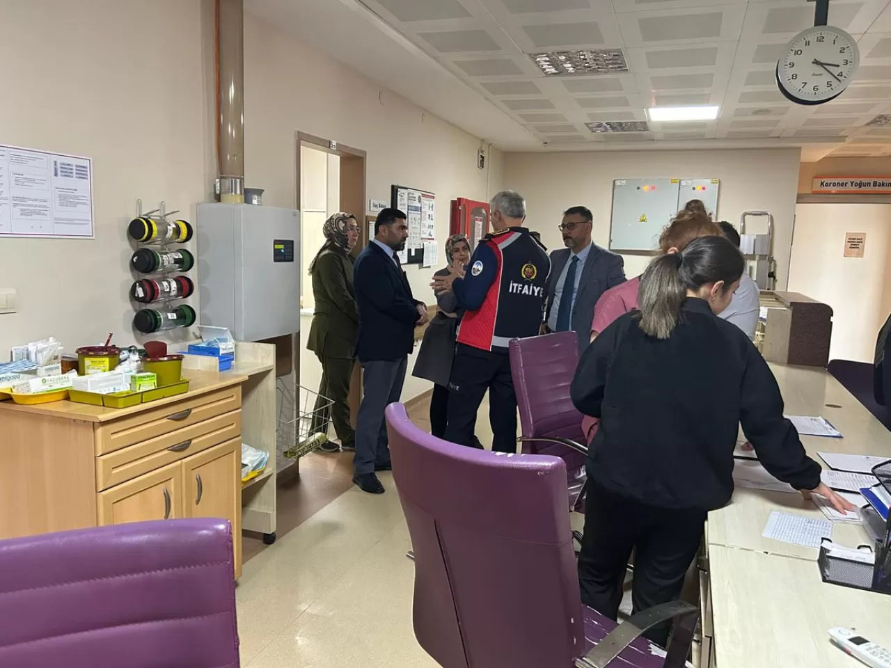 Tokat Devlet Hastanesi'nde Yangın Güvenliği Toplantısı Yapıldı