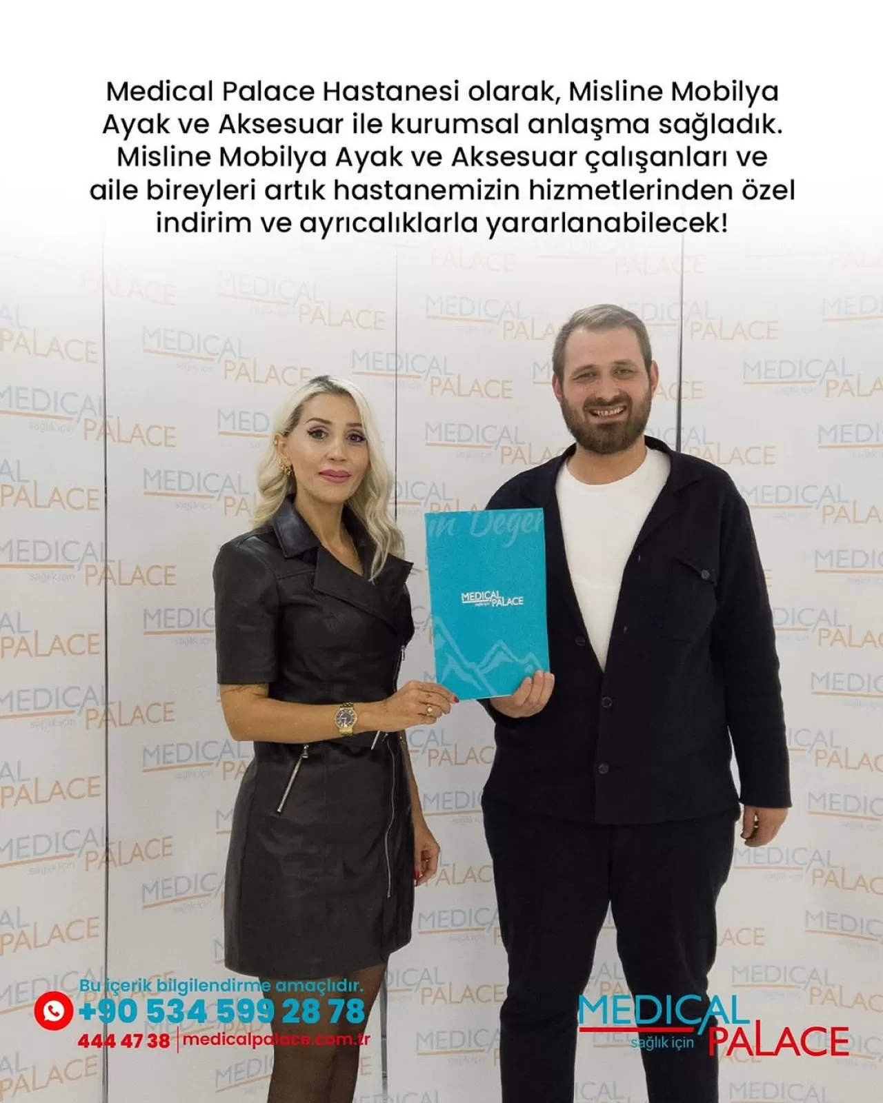 Medical Palace Hastanesi ile Misline Mobilya Arasında Kurumsal İş Birliği