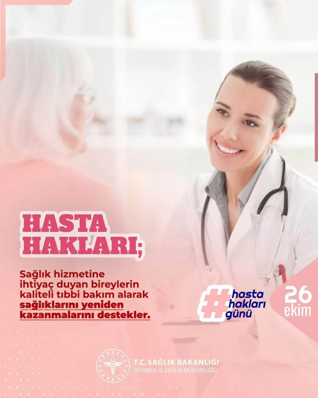 İstanbul'da Hasta Hakları Günü'nde Eşit ve Saygılı Sağlık Hizmeti Vurgusu