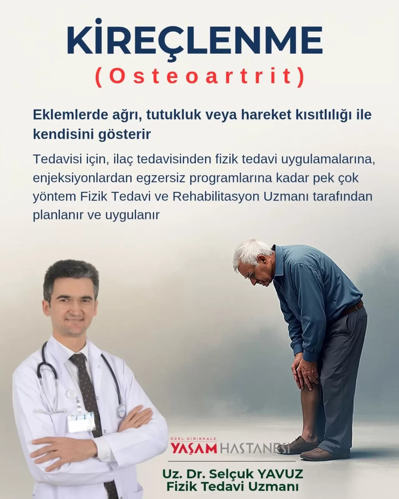 Kırıkkale'de Kireçlenme Tedavisi: Ağrısız Bir Yaşam Mümkün