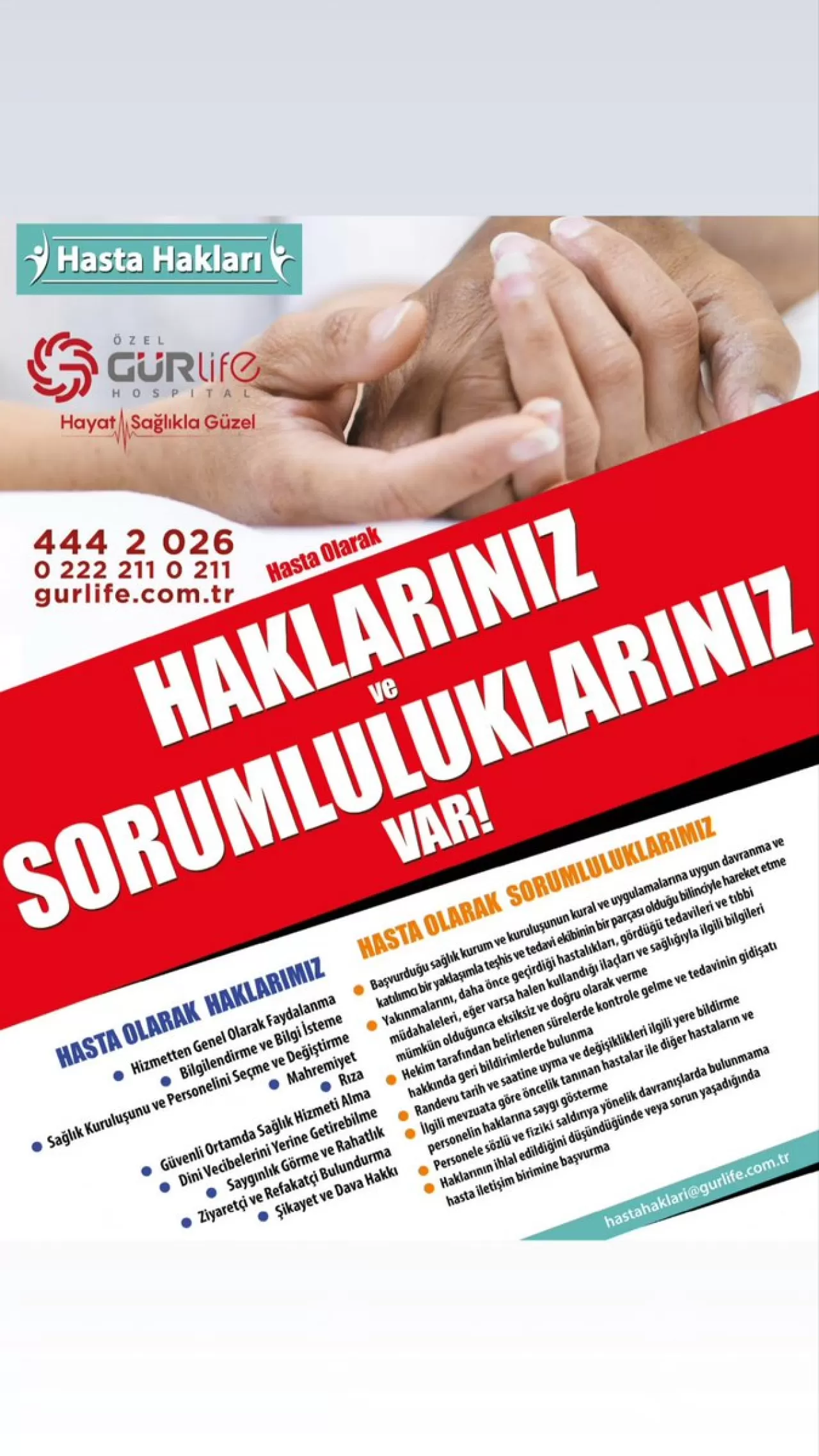 Eskişehir'de Hasta Hakları Günü'nde Bilgilendirme Yapıldı