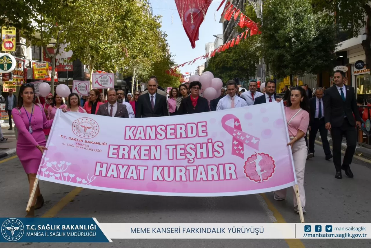 Manisa'da Meme Kanseri Farkındalık Çalışmaları Ekim Ayında Yoğunlaşıyor