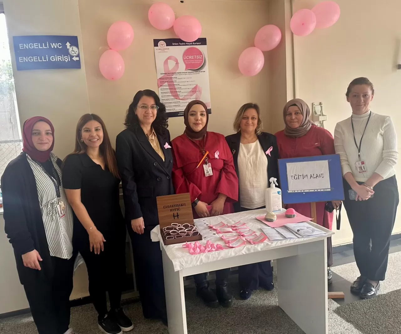İstanbul Eğitim ve Araştırma Hastanesi'nden Meme Kanseri Farkındalık Etkinliği