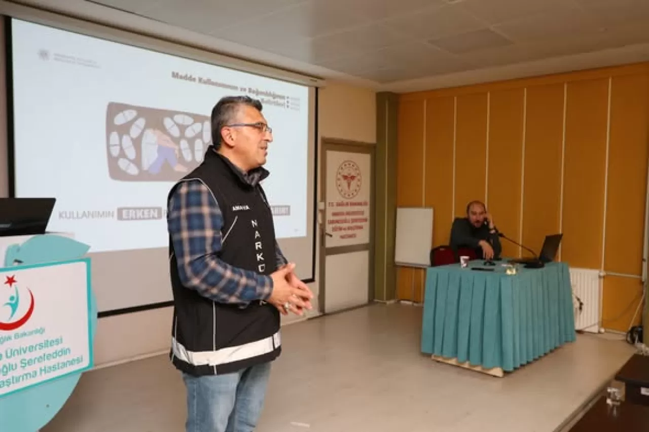 Amasya'da Hastane Güvenlik Personeline Uyuşturucuyla Mücadele Eğitimi