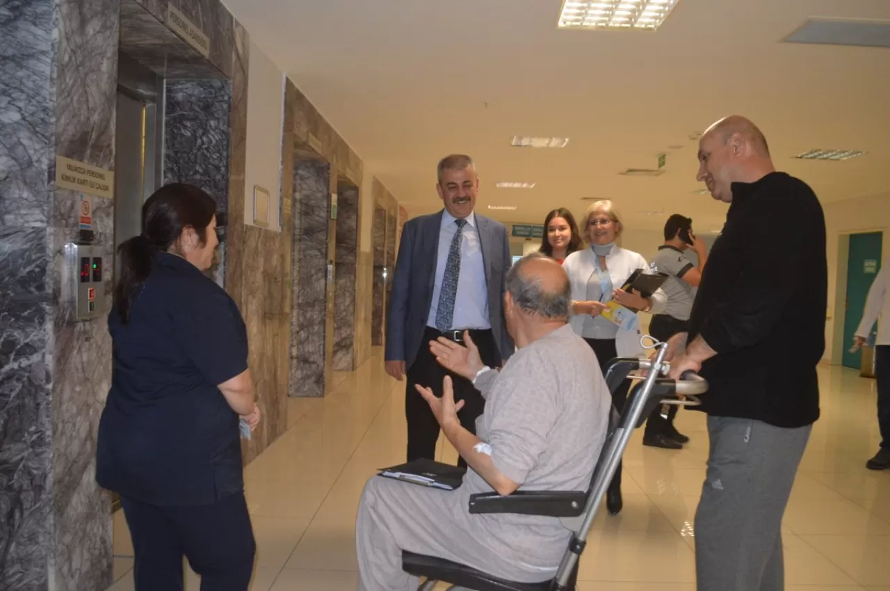 Muğla Eğitim ve Araştırma Hastanesi'nde 26 Ekim Hasta Hakları Günü Ziyareti