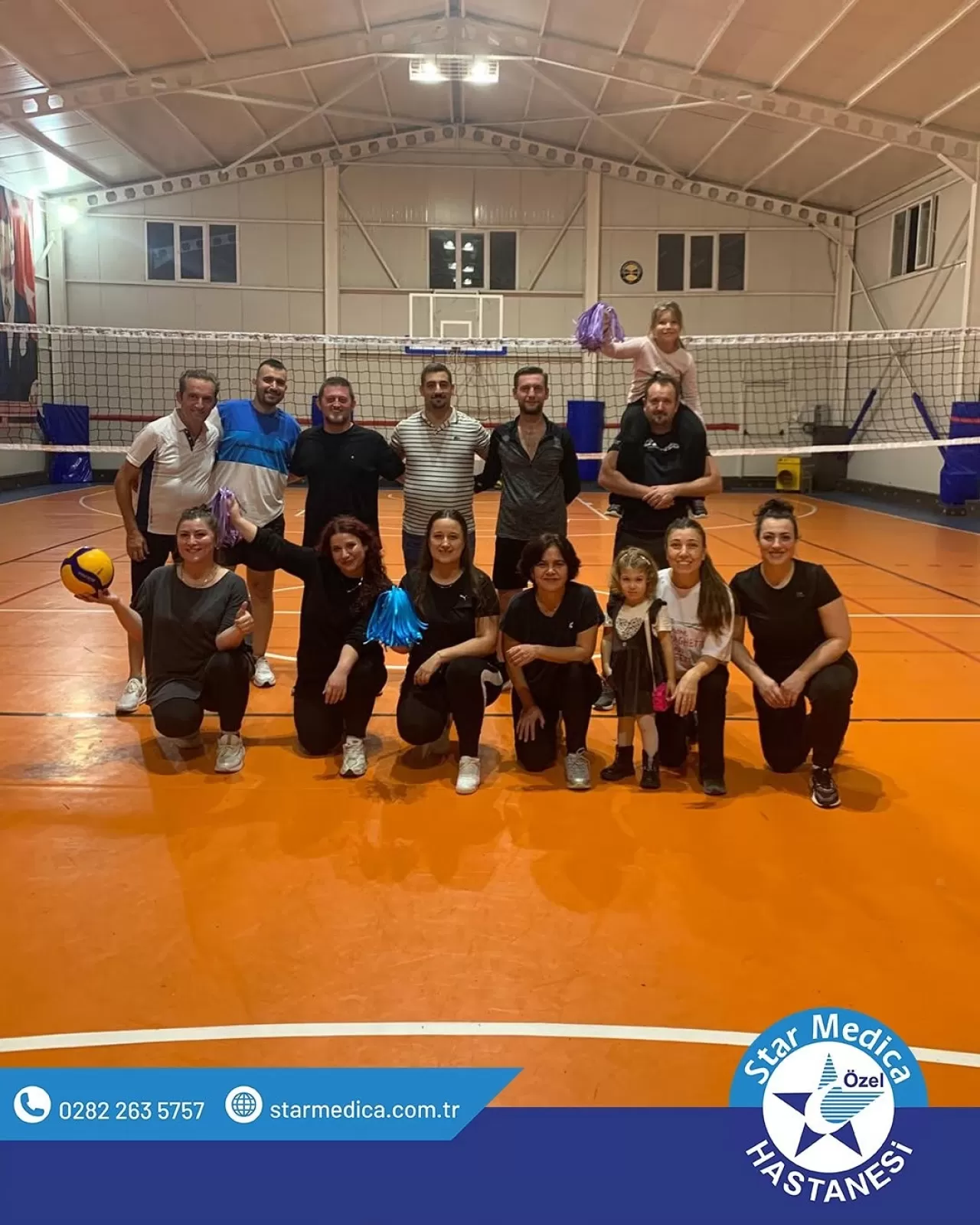 Tekirdağ'da Meme Kanseri Farkındalığı İçin Voleybol Etkinliği Düzenlendi