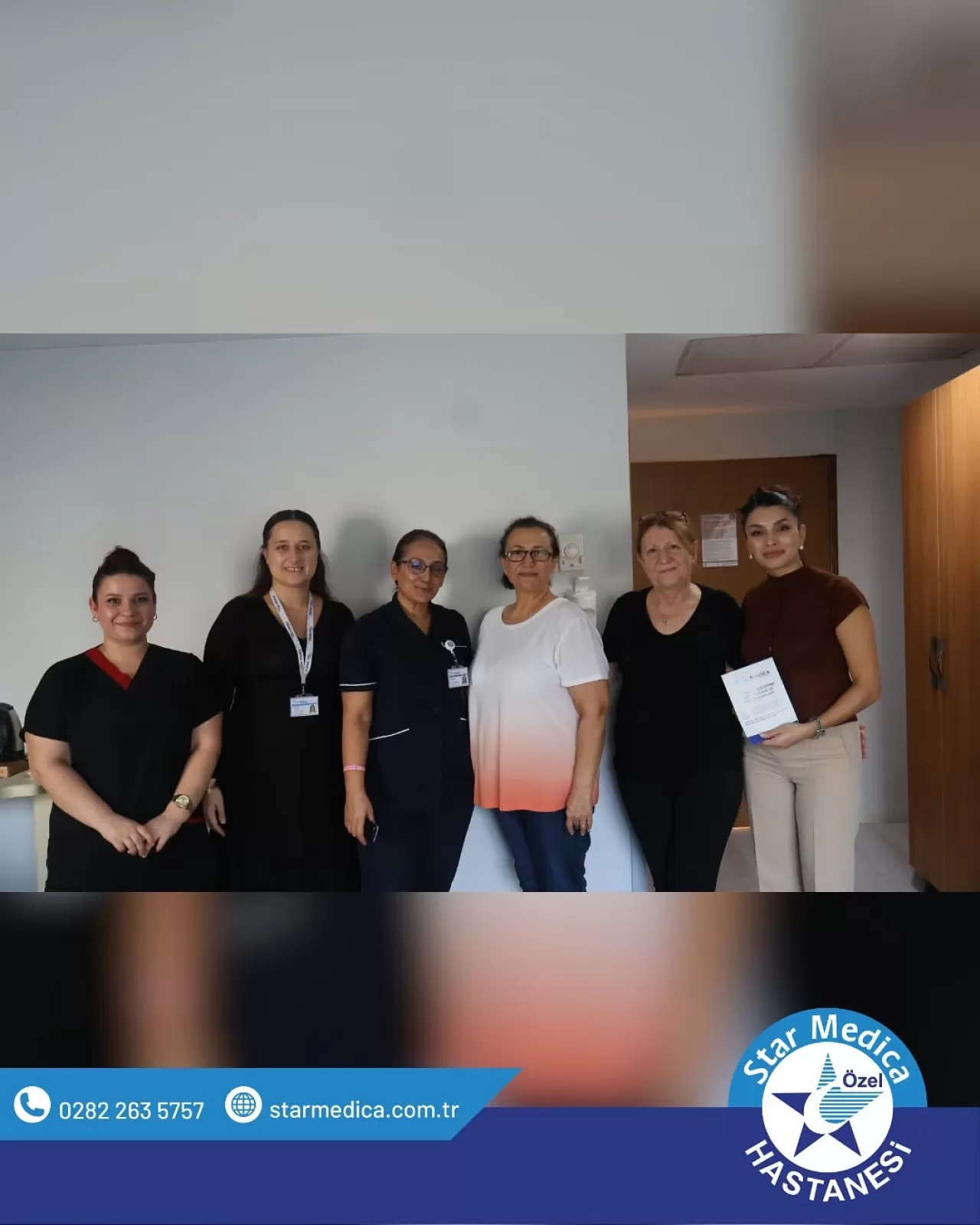 26 Ekim Hasta Hakları Günü'nde Star Medica Hastanesi'nden Anlamlı Ziyaret