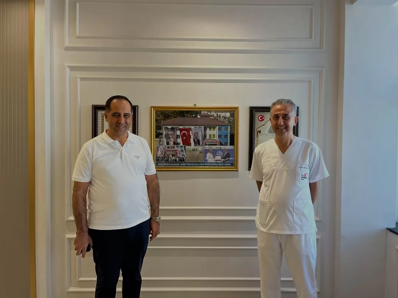 AK Parti Mersin Milletvekili Ali Kıratlı, Özel Mersin Su Hastanesi'ni Ziyaret Etti