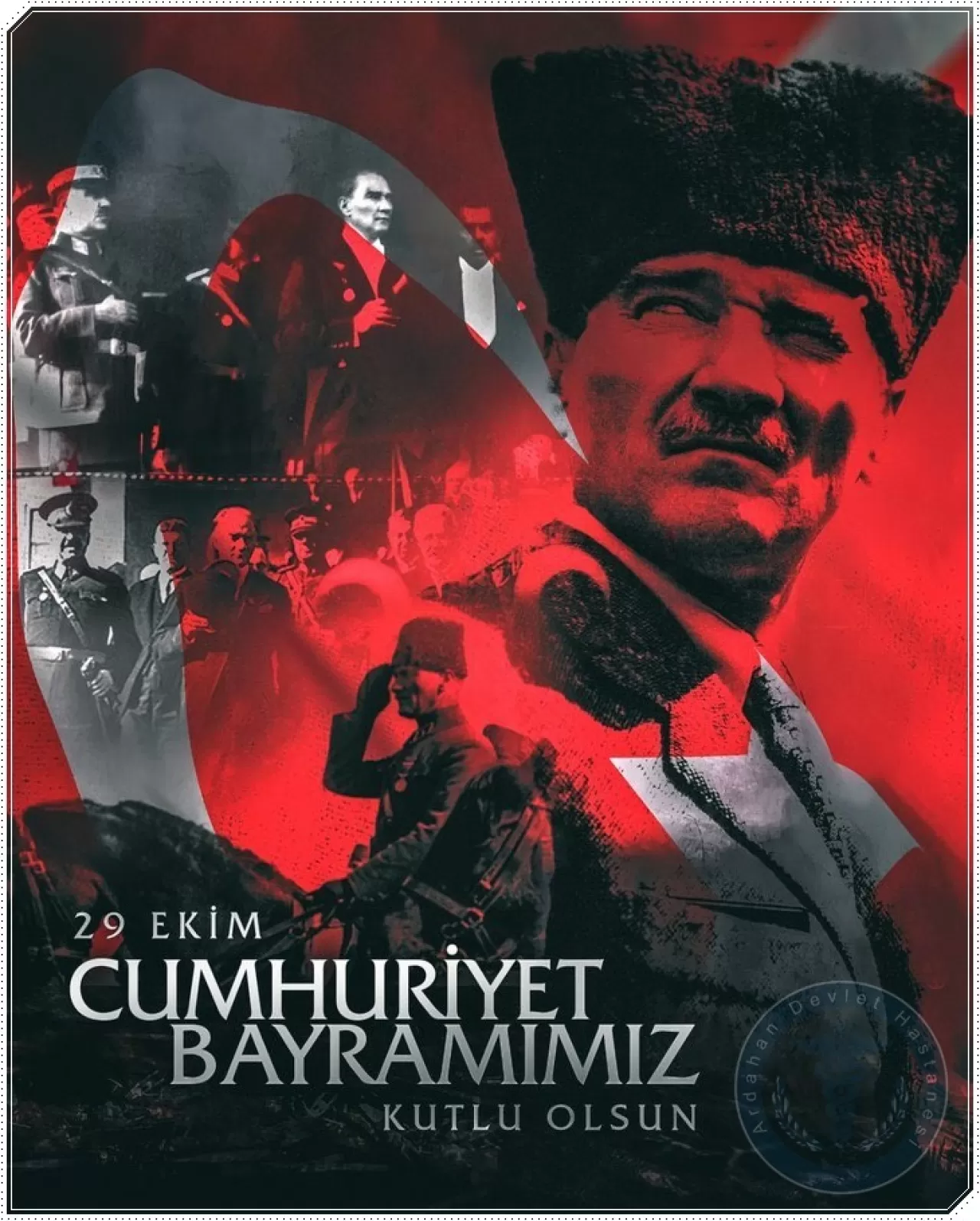 Ardahan Devlet Hastanesi'nden 29 Ekim Coşkusu