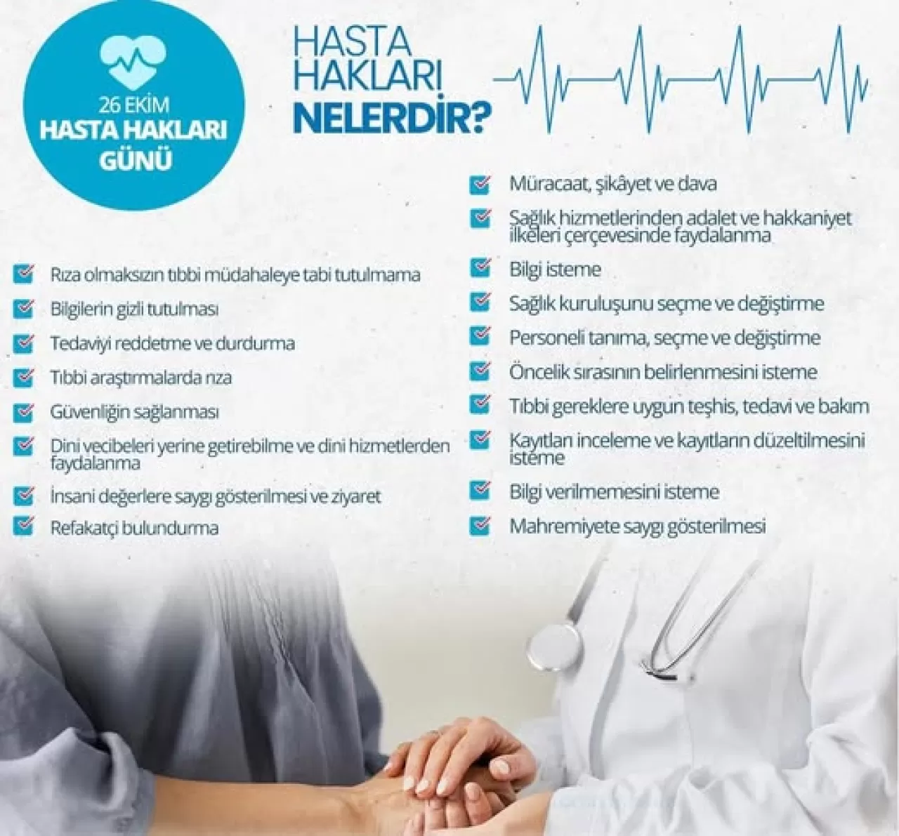 Karaman'da Hasta Hakları Uygulamaları ile Kaliteli Sağlık Hizmeti