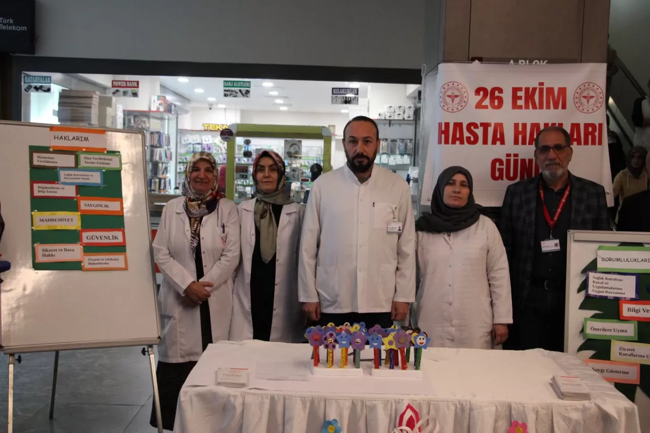 Elazığ'da 26 Ekim Hasta Hakları Günü Etkinliği Düzenlendi