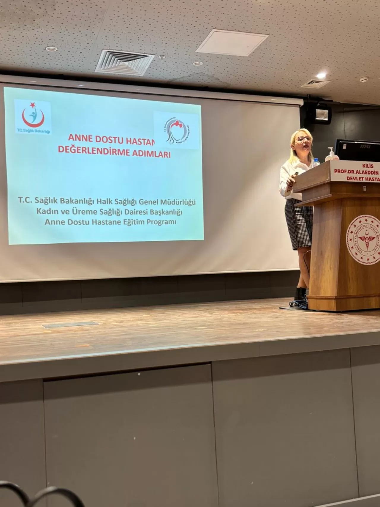 Gaziantep İl Sağlık Müdürlüğü, Kilis'te Anne Dostu Hastane Eğitimlerini Gerçekleştirdi