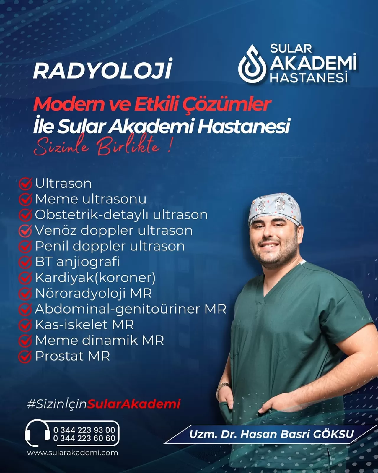 Kahramanmaraş Sular Akademi Hastanesi Radyoloji Hizmetlerini Genişletti