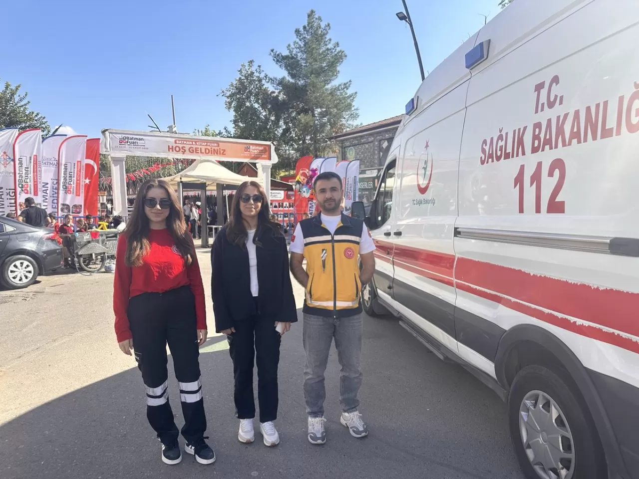Batman'da Kitap Festivali'nde Sağlık Güvencesi