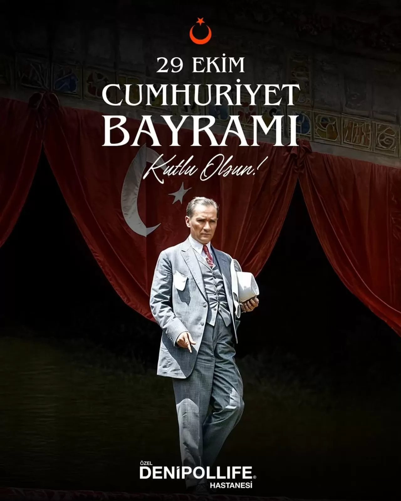 Cumhuriyet'in 102. Yılı Denizli'de Gururla Kutlanıyor