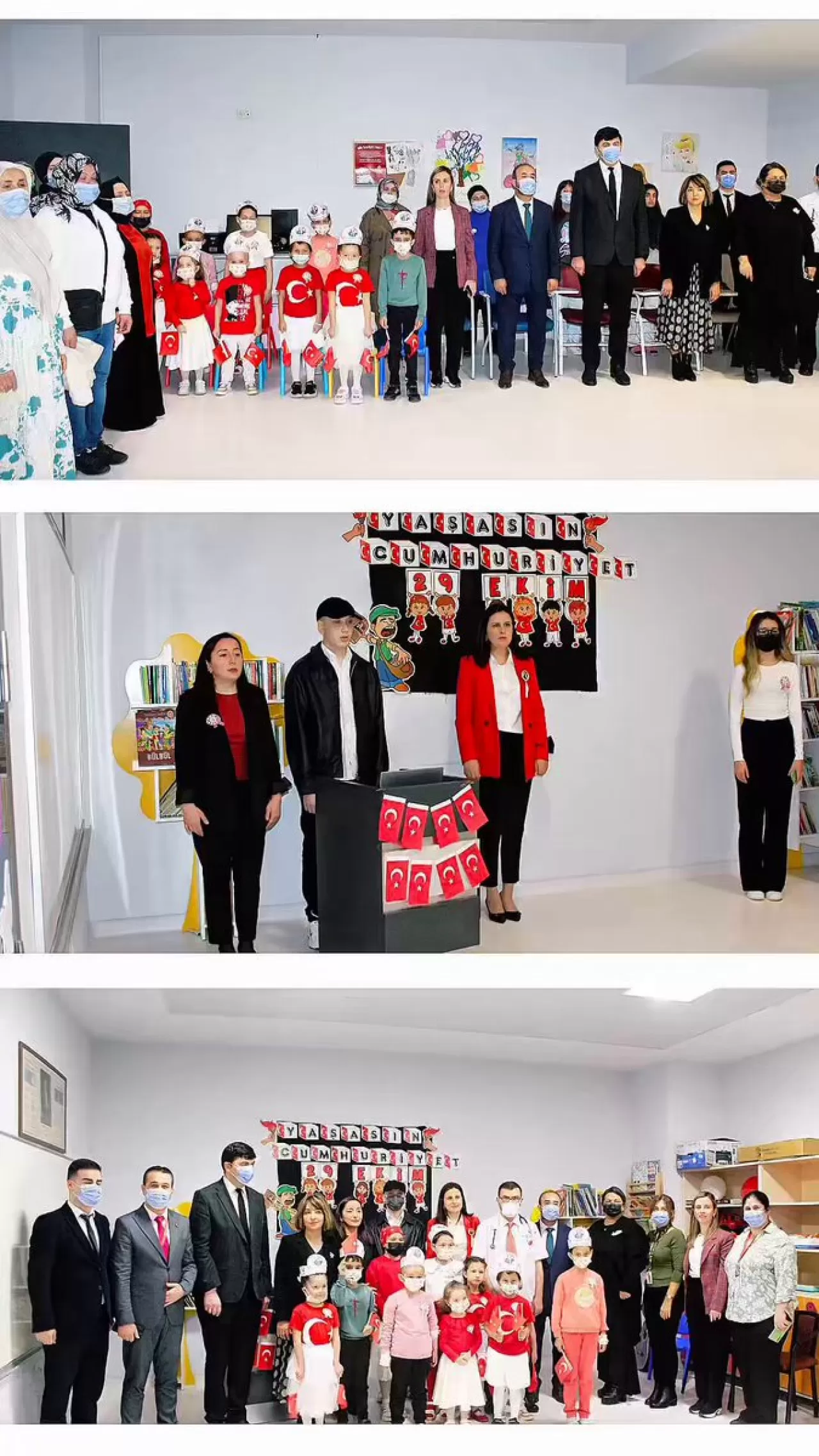 Sakarya Üniversitesi Hastanesi'nde Yatan Çocuklar Cumhuriyet Bayramı'nı Kutladı