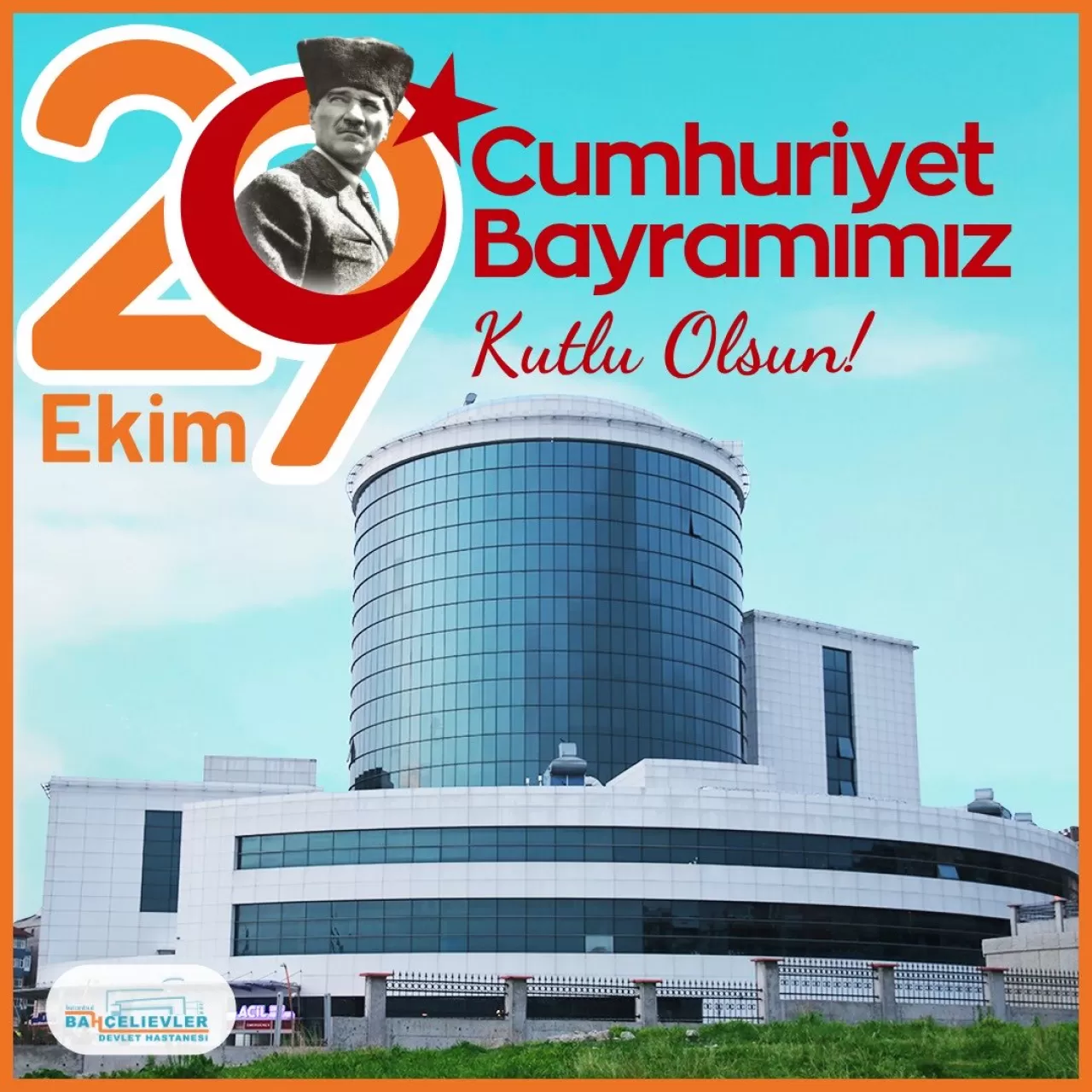 Bahçelievler Devlet Hastanesi'nden 29 Ekim Cumhuriyet Bayramı Kutlaması