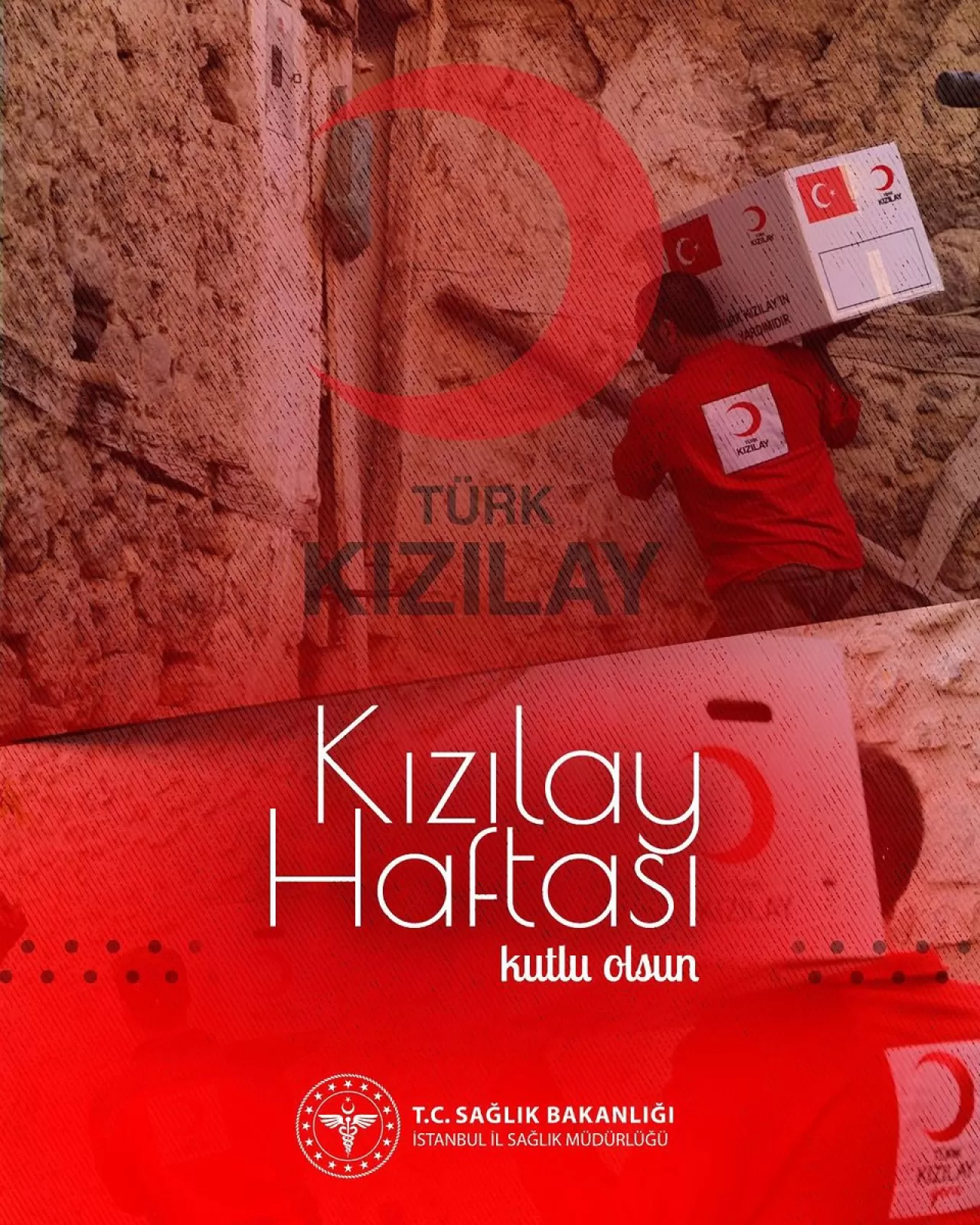 İstanbul İl Sağlık Müdürlüğü'nden Kızılay Haftası Mesajı